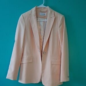 Calvin Klein Peach Blazer.